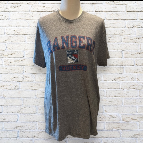 NWT New York Rangers Gray T-Shirt - NHL - Size Large - Picture 1 of 6